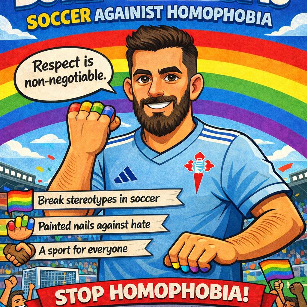 Soccer Star Borja Iglesias CONVERTS Homophobic HATE into GLOBAL LGBTQ+ REVOLUTION