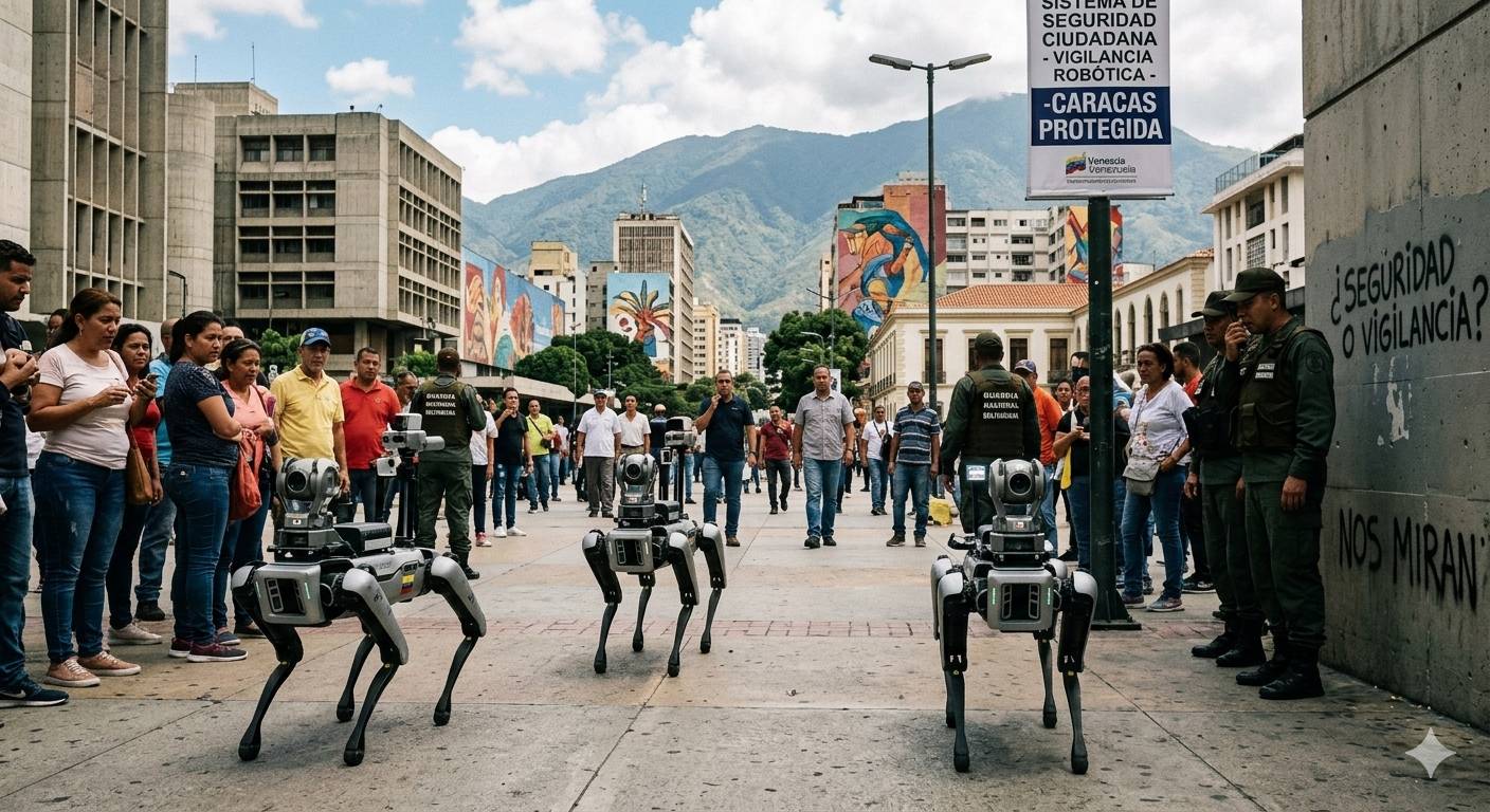 Venezuela Deploys Robotic “Dogs” in Caracas, Sparking Debate on Security and Surveillance