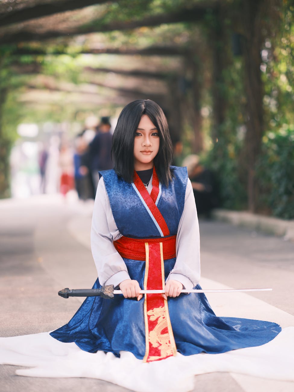 When most people think of samurai, they imagine a male warrior in armor, sword at his side, living by a strict code of honor